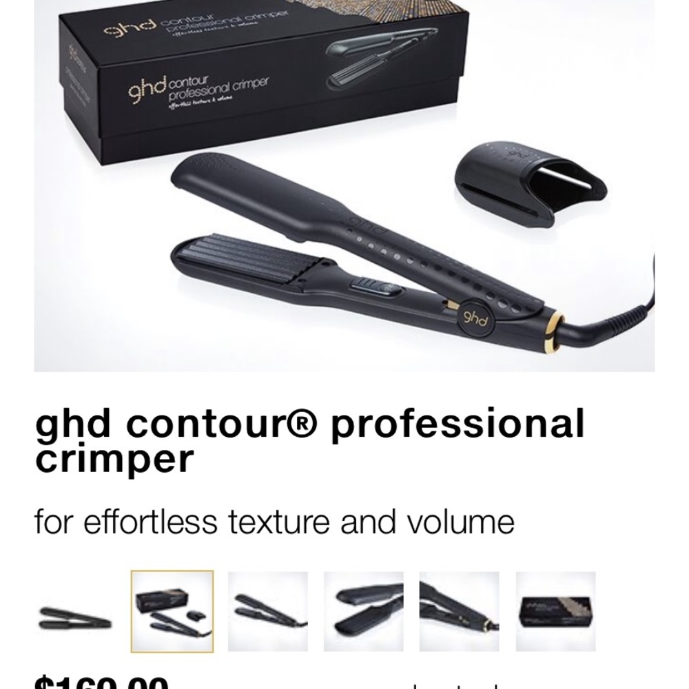 GHD contour professional performance crimper